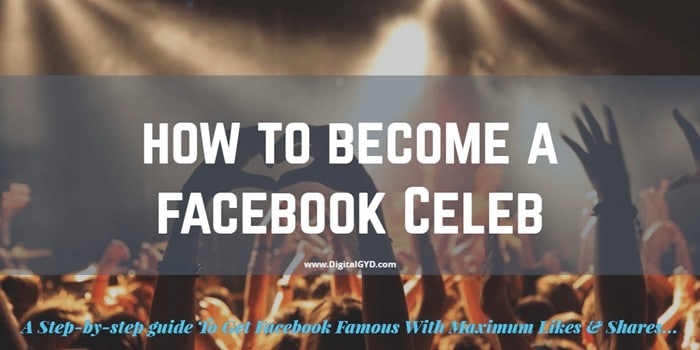 How to become famous on Facebook