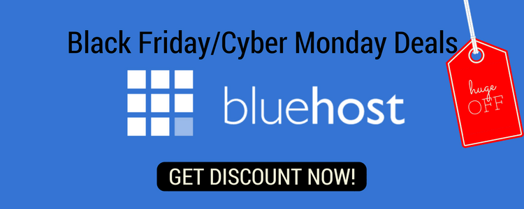 Bluehost Black Friday Deal 2021: Bluehost Cyber Monday Discount