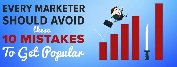 Marketing mistakes to avoid for bloggers