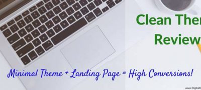 MTS Clean Theme Review: Minimalist WordPress Theme With Landing page