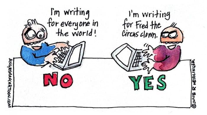 Beginner Blogging Tip: Write For A Single Audience