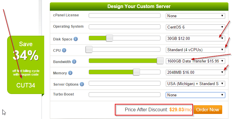 A2 hosting VPS servers