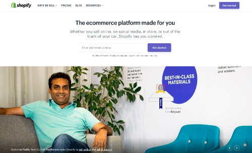 Shopify WordPress Alternative eCommerce platform