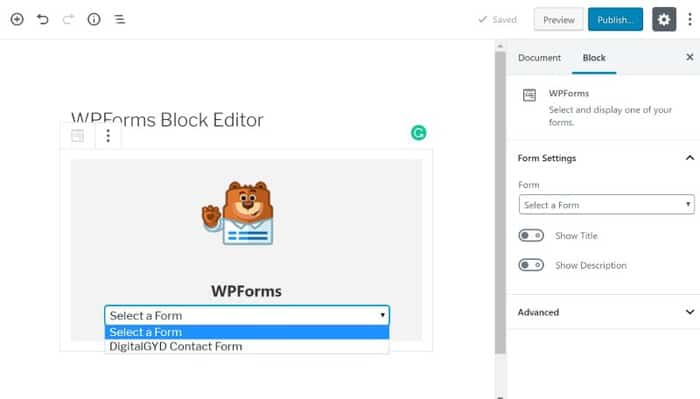 WPForms review: Gutenberg-ready contact form builder plugin