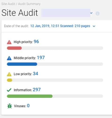 Serpstat Site Audit tool review
