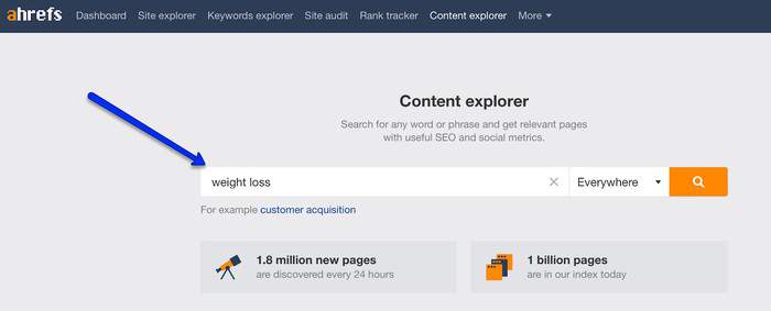 ahrefs content explorer 2