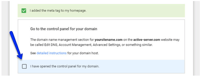 use domain control panel in G Suite
