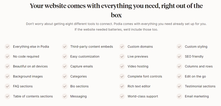 Podia BuilderBlack Friday Cyber Monday Deal