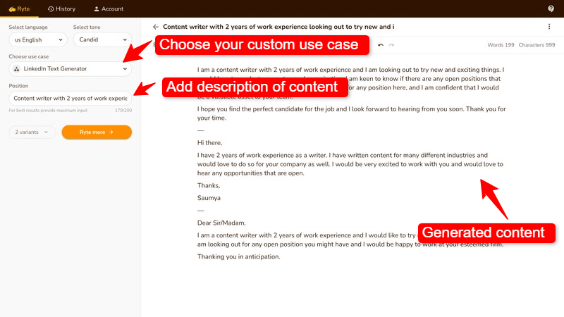 generate use case content