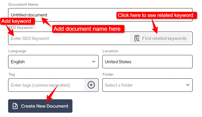Make document outranking tool