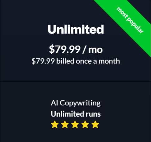 rytr unlimited offer