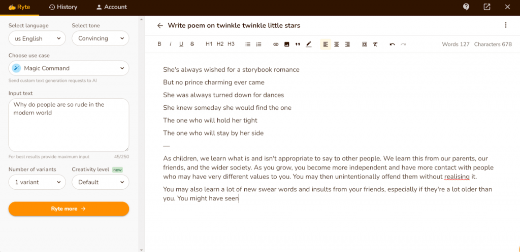 write product use cases with ai tool
