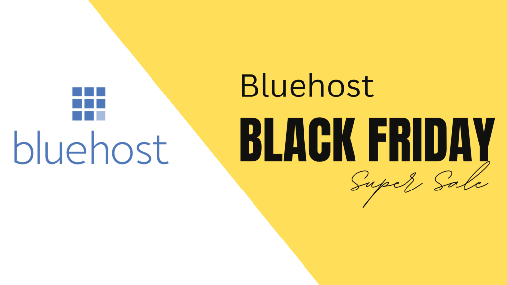 Bluehost Hosting Black Friday Cyber Monday Deal