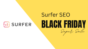 Surfer SEO Black Friday Cyber Monday Deal