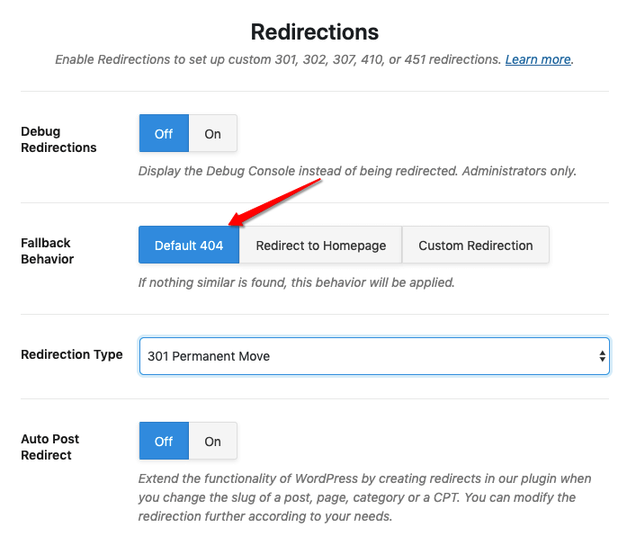 Rank Math vs. Yoast SEO: Rankmath redirection