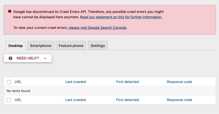 Rank Math vs. Yoast SEO: Yoast GSC integration