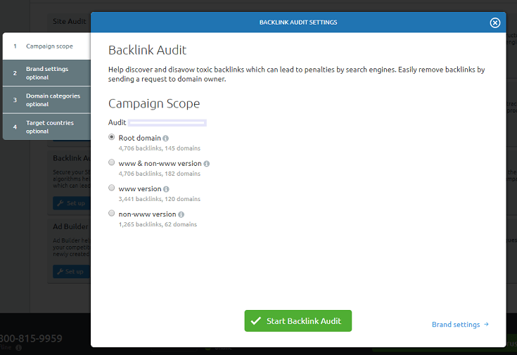 backlink auditing process