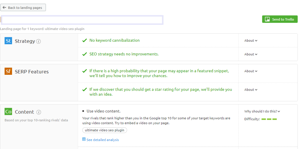 landing page optimization for seo