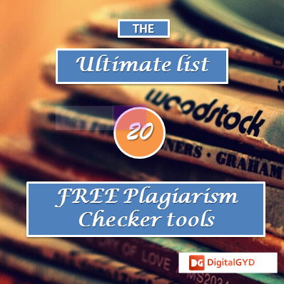 Best Free Plagiarism checker
